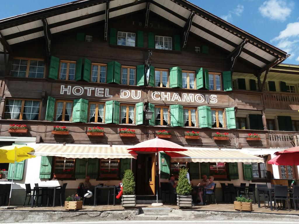 Hotel Du Chamois L'Etivaz Esterno foto